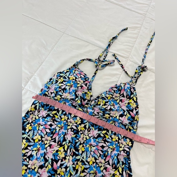 Shade & Shore Floral One Piece Swimsuit size L - Picture 8 of 11